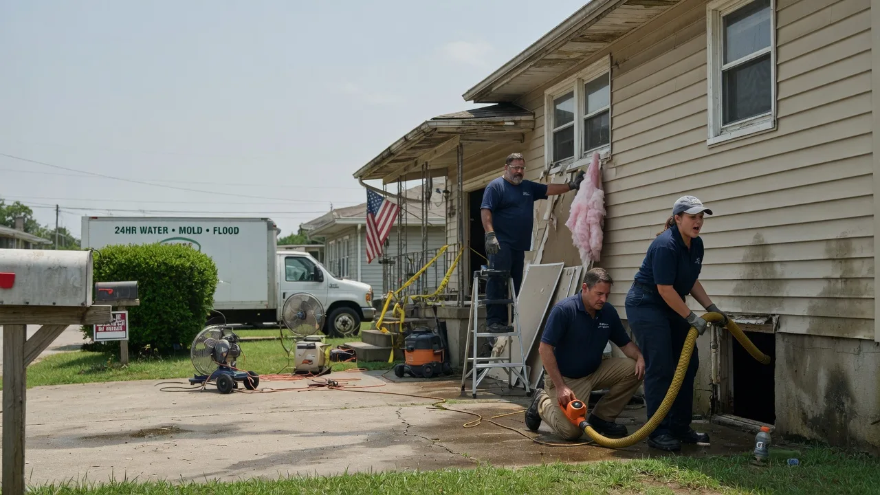 Water Damage Repair in Louin, MS near me